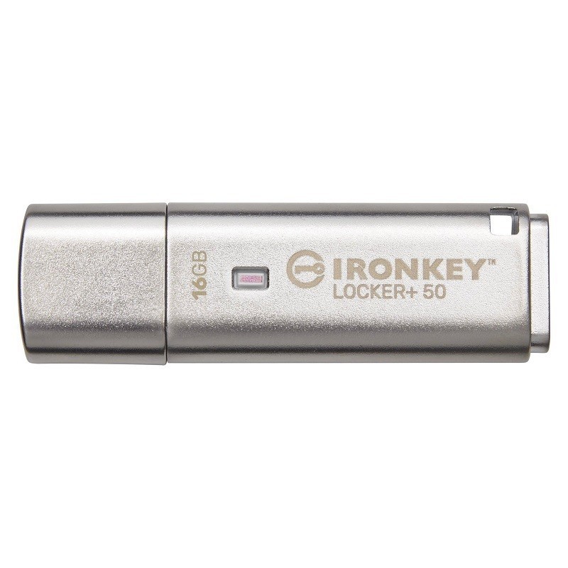 Kingston 金士頓 IronKey Locker+ 50 16G  硬體型加密隨身碟 IKLP50/16GB